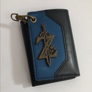 Zelda Trifold Wallet with 3d z and sword from 2017